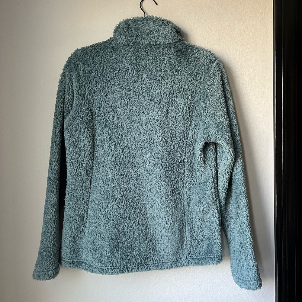 Patagonia medium light blue fleece quarter zip jacket - Picture 6 of 9